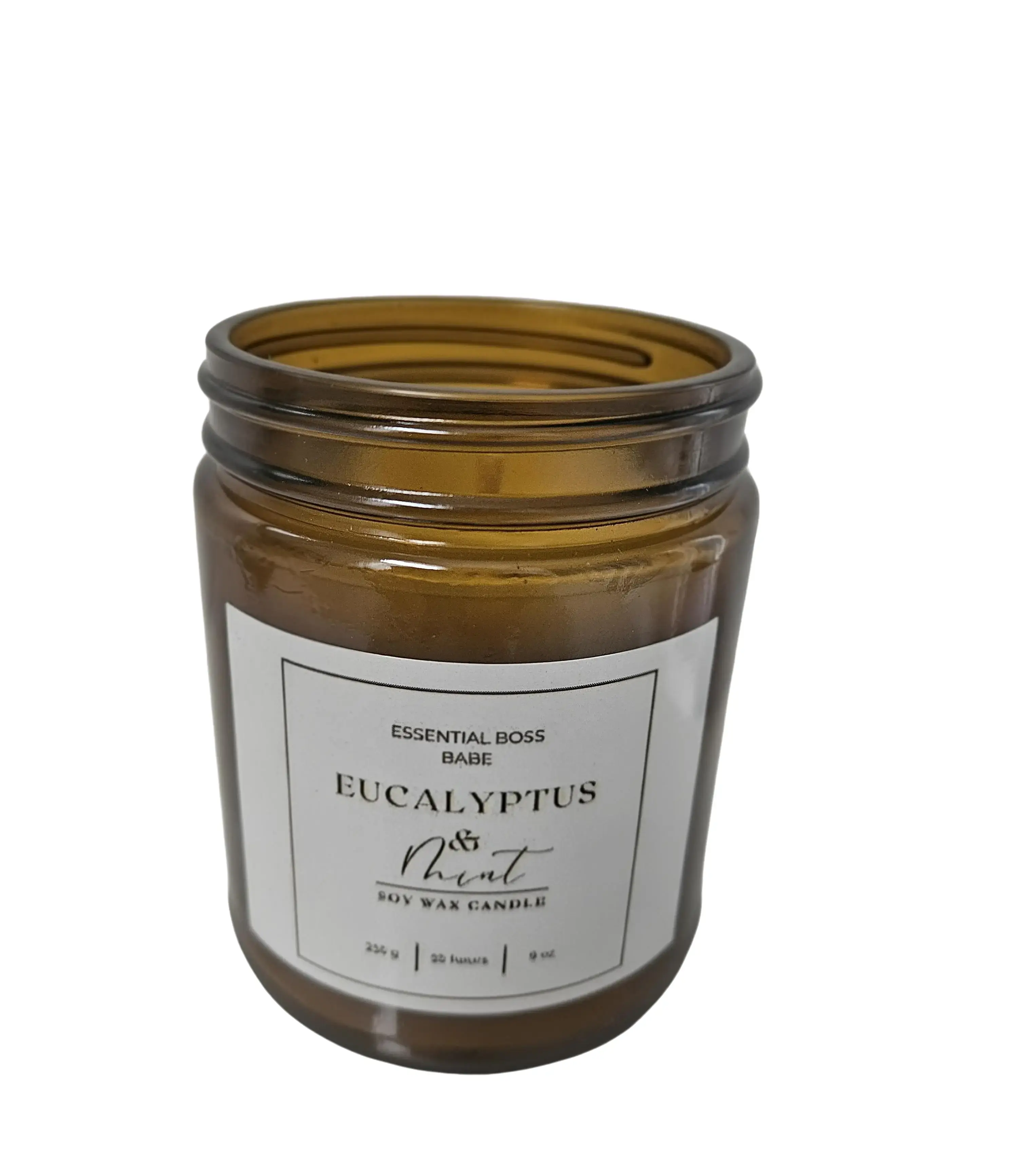 Eucalyptus & Mint Soy Wax Candle – 9 oz