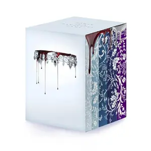 Red Queen 10th Anniversary Deluxe 5-book Box Set with stenciled edges: Red Queen, Glass Sword, King's Cage, War Storm, Broken Throne by Victoria Aveyard [Multiple-component retail product]