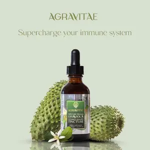 Graviola (Soursop) Leaves Tincture Supplement - Heal your Gut, Fight Inflammation and Fight Aging