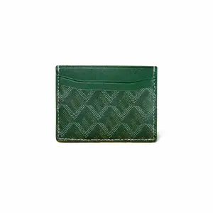 Fashion Leather Card Holder Wallet | Slim Credit Card Case for Men & Women | Compact Mini Card Organizer