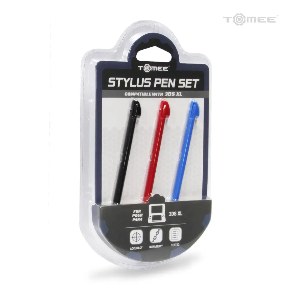 Tomee Stylus Pen Set for Nintendo 3DS (3 Pk)