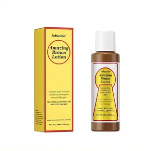 100ml Tanning Lotion, Natural Looking Self Tanner, Sunless Tanning Cream, Moisturizing Tanning Cream, Body Tanning and Color Fixing Cream, Skin Care Product, Cosmetic