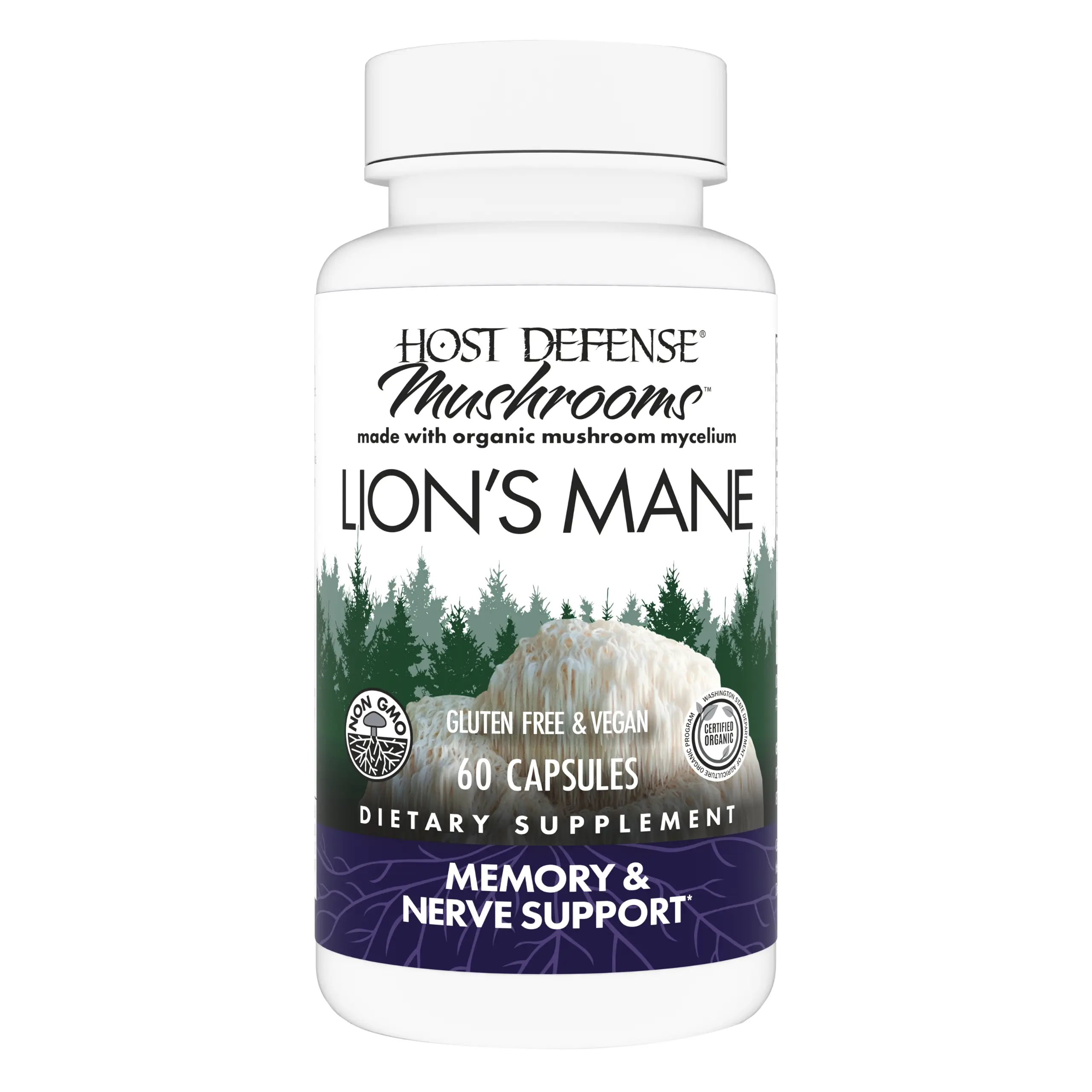 Host Defense Lion's Mane Capsules - 60 ct