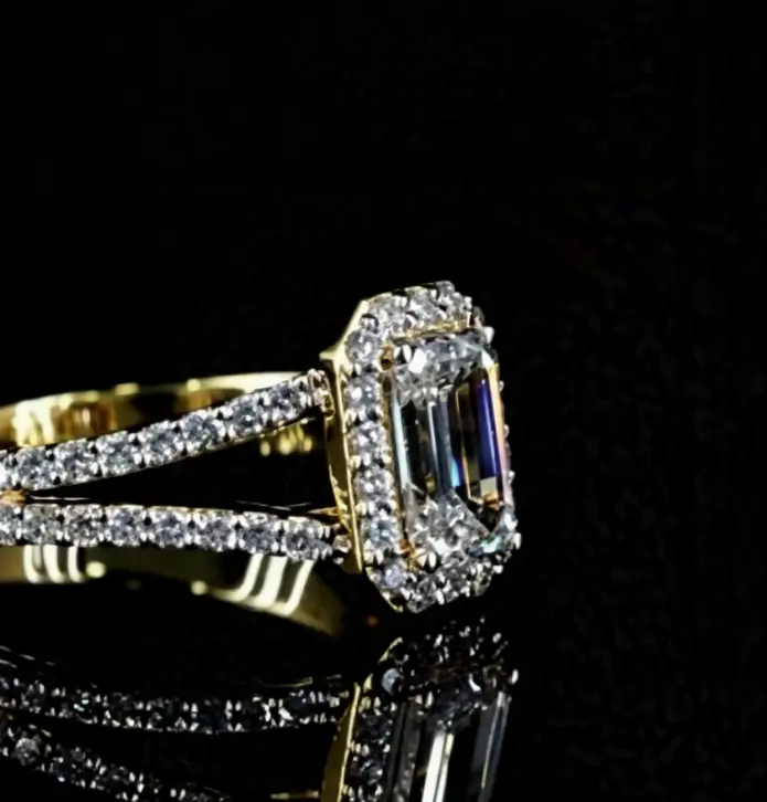 For BigRog123 5ct Round in 14 k Size 6.75  Lab Grown Diamond Ring