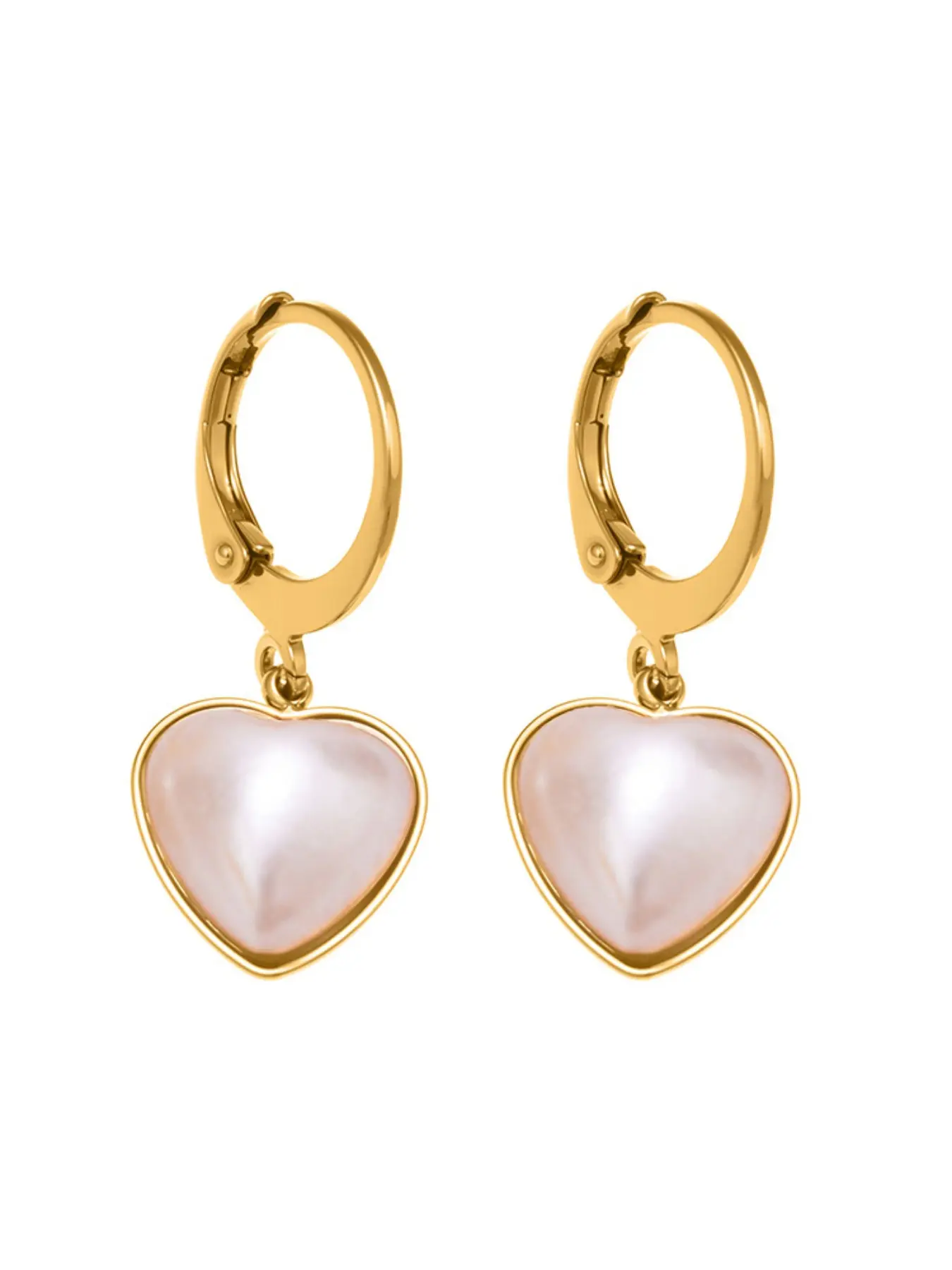 Heart-Shaped Beaded Earrings Set, Perfect Gift for Valentine's Day & Birthdays, Ideal for Daily Wear & Dates, Sentimental Present for Loved Ones