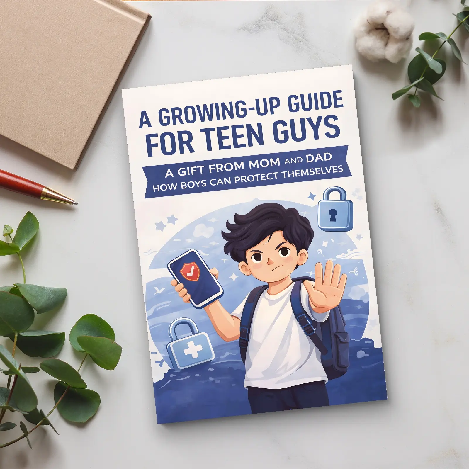 Books for Boys | A Growing Up Guide for Boys with Modern Life Skills, Confidence, and Emotional Strength, Gender, Book About Gender, Parenting Books
