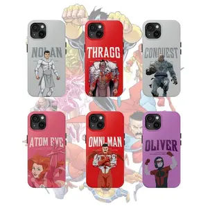Invincible Phone Case Series - Omni-Man, Thragg, Atom Eve, Oliver & Conquest Tough Protective Cover for iPhone