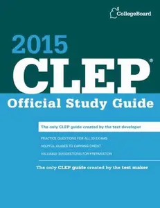 USED-CLEP Official Study Guide 2015 by The College Board (Paperback)