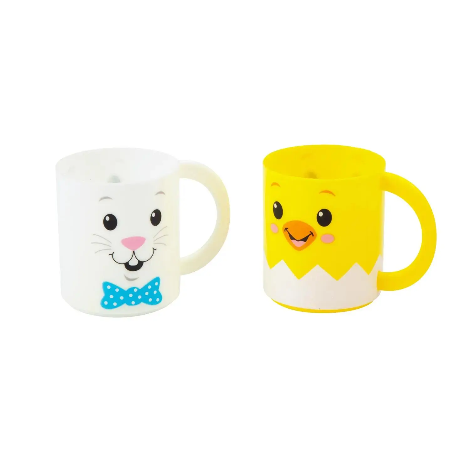 Easter Animal Reusable Plastic Mugs - 12 Pc. Easter Animal Reusable Plastic Mugs - 12 Pc.