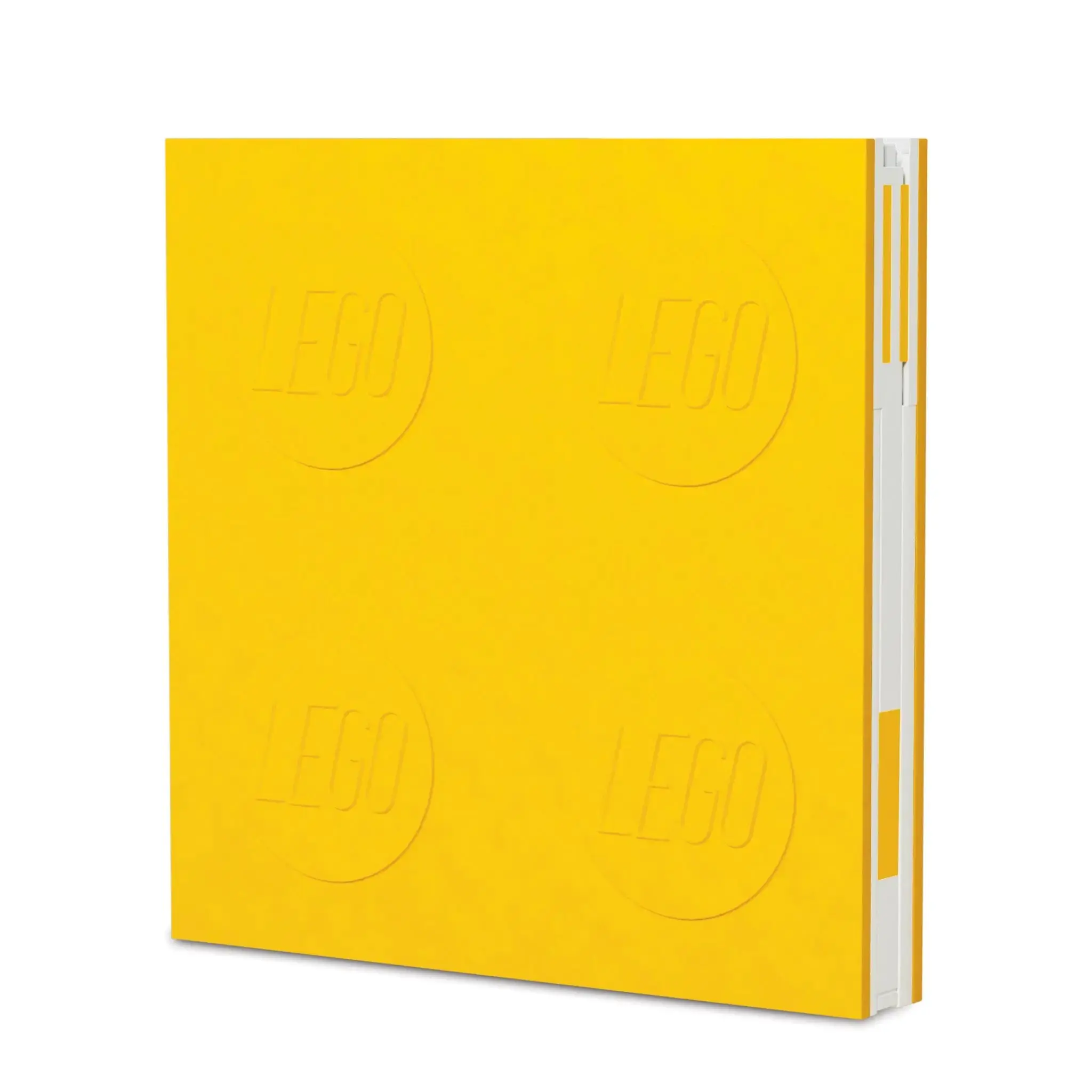 LEGO® Stationery Locking Notebook with Gel Pen - Yellow (52441)