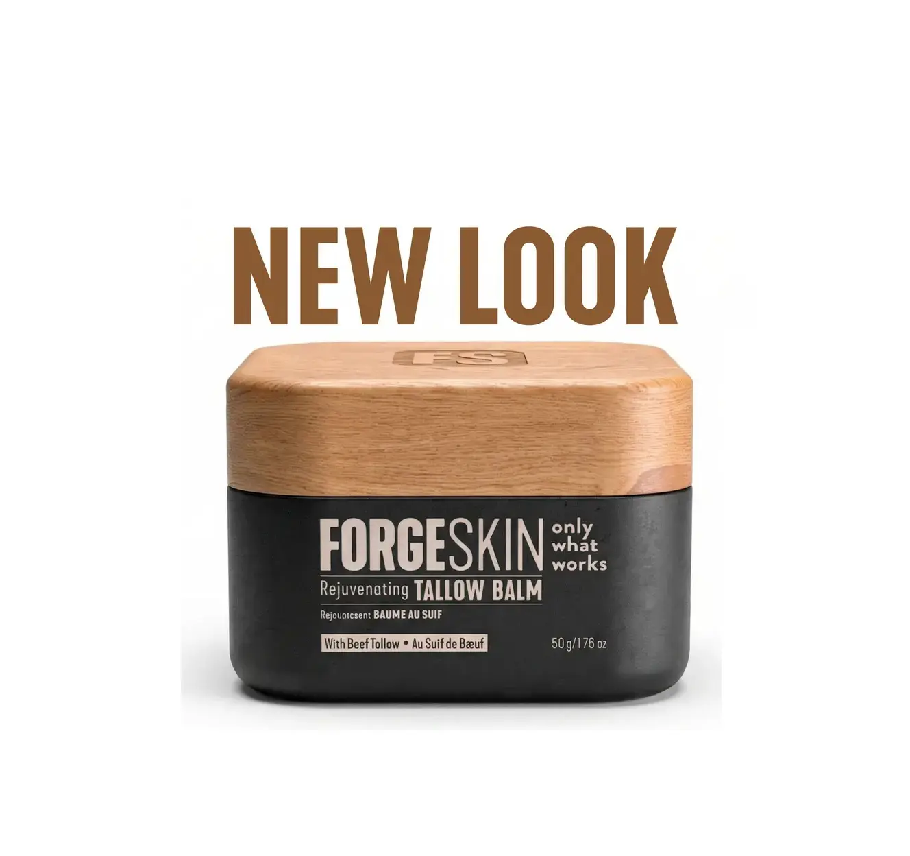 FORGE SKIN – A men's Moisturizer Formulated With Beef Tallow That Naturally Prevents Wrinkles And Combats Aging.