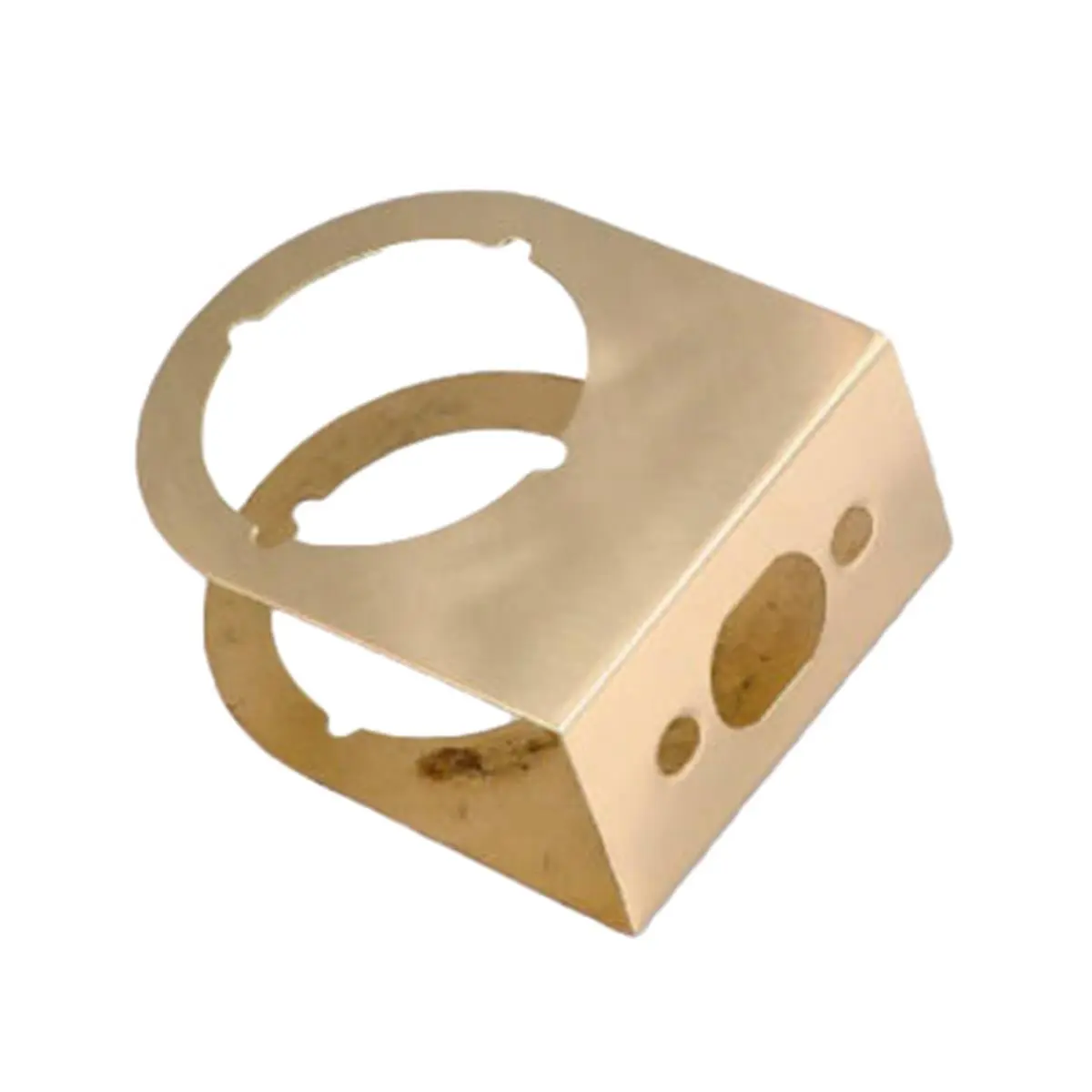 212 MAIN 2035-PB 3 in. Polished Brass Door Reinforcer, Hardware Maintenance & Door Repair Tool, Door Reinforcement
