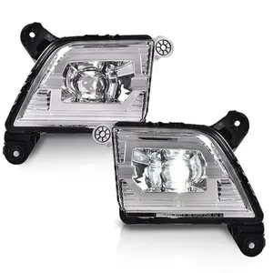 Fit For 2019-2022 Chevy Silverado 1500 Generation LED Fog Lights Lamp Clear New