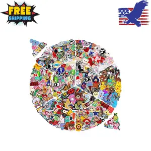 Iron on Patches for Clothing: 100Pcs Random Assorted Styles Funny