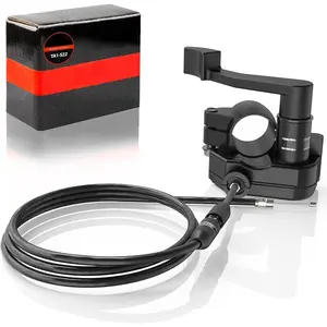 TA1-S22 Heavy Duty 7/8'' 22mm Thumb Throttle Cable Accelerator Handle Assembly For 50cc 70cc 90cc 110cc 125cc 250cc 4 Wheeler ATV Quad Go Kart Baja Mini Pit Bike