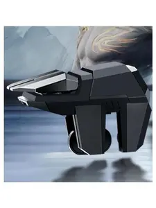Mobile Game Trigger 6-Finger Controller Phone Cooler for iPhone & Android Enhanced Grip Stability for FPS Games