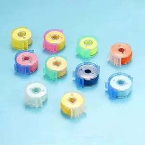 Sewing thread spool holder, colored sewing thread spool clips to prevent thread ends from fraying, no loose thread ends or spool tails, spool protector, spool top fits all common spool sizes(random colors).