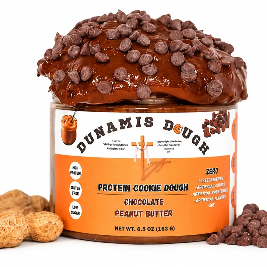 Chocolate Peanut Butter Protein Cookie Dough