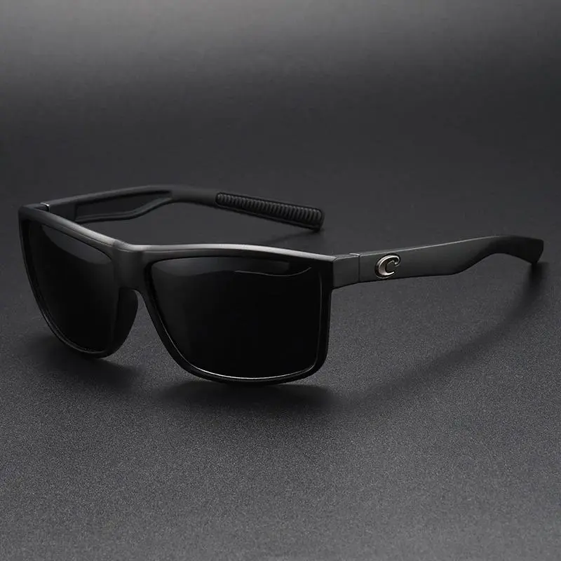 Costa Del Mar Tuna Alley Polarized 580P Sunglasses, Matte Black Frame, Unisex Performance Eyewear for Fishing, Boating, Driving and Everyday Outdoor Adventures