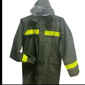 Army Green Heavyweight Rain Jacket