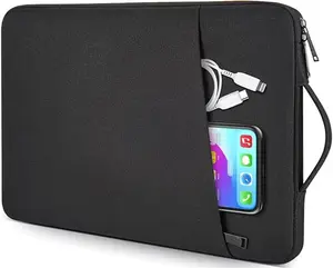 11.6 12 12.2 12.3 Inch Laptop Sleeve for 11.6" Acer Chromebook Spin 311, 12.2" Samsung Chromebook Plus Compatible with Lenovo Flex 3 12.2"/ ASUS Acer Dell HP Samsung 11.6" Chromebook, Black