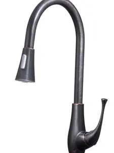 18" Kitchen Faucets Pull Down Pull Out Kitchen Sink Faucet Oil Rubbed Bronze