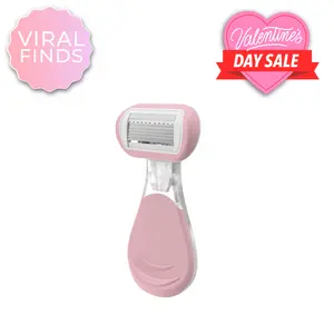 RIKI Aloe Razor Travel-friendly Razor With Soft Aloe-Infused Gel Band