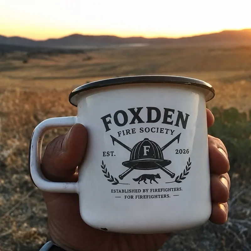 Fire Society Camping Mug