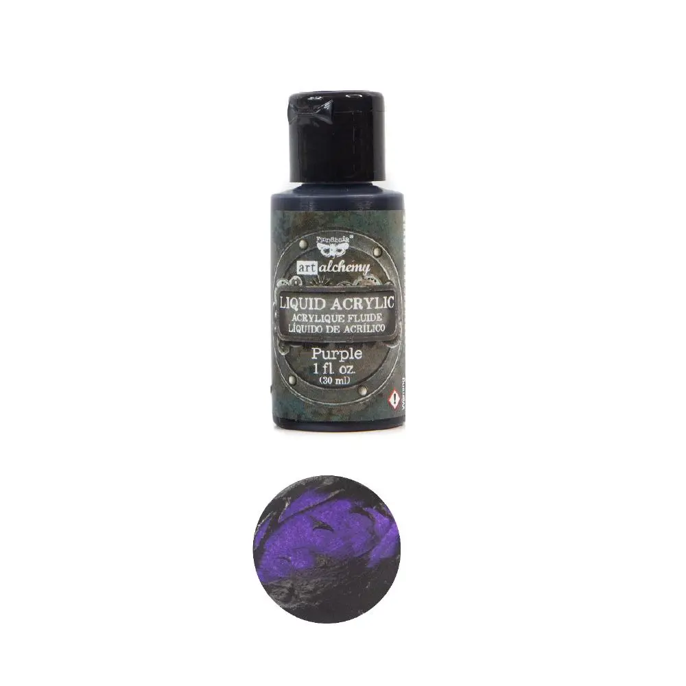 Art Alchemy-Liquid Acrylic Purple 1fl.oz (30ml)