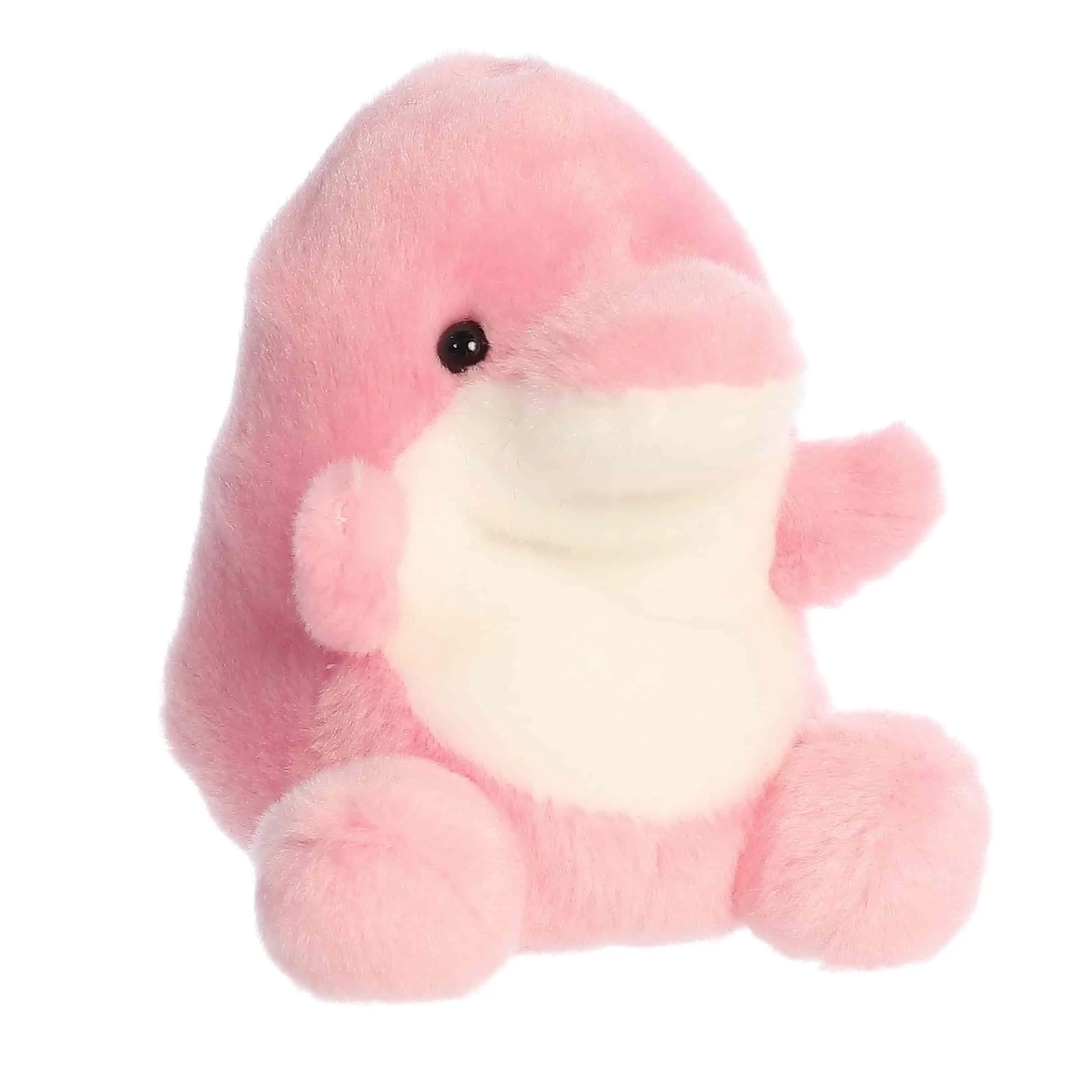 Palm Pals Adorable Amazonia Pink Dolphin 5 inch Mini Soft Plush Collectable Stuffed Animal