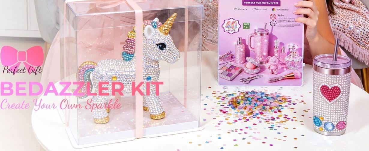 Bedazzling Kit 40000Pcs 40 Colors Resin Jelly Rhinestones, Multicolor 3mm Flatback Gems for Diamond Art, Bedazzler Kit with 4Pcs 10ml B7000 Jewelry Glue & Tools for DIY Nail Art Crafting Makeup Adults