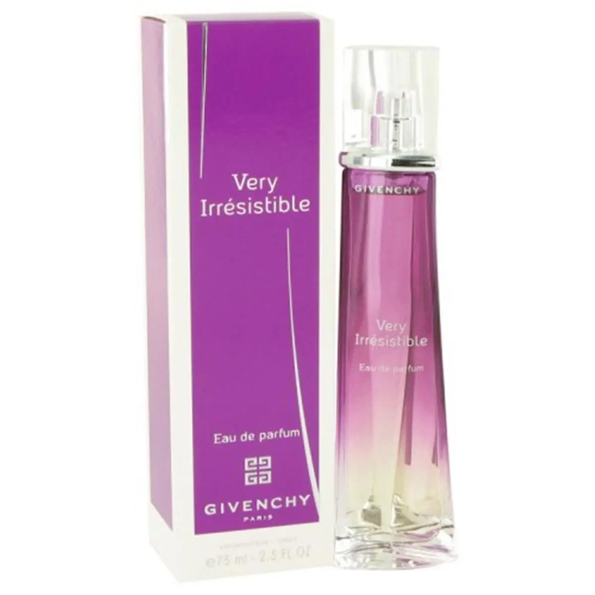 212 MAIN Very Irresistible Sensual Eau De Parfum Spray - 2.5 fl oz High-Quality Deep Floral Unisex EDP Spray with Rose Mix Scents, Patchouli Base, Vanilla Blend Bottle