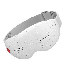 Eye massager with heat and vibration with massage and voice prompt function with bluetooth music eye protector rechargeable eye mask to relieve eye Lightweight Therapy Comfort