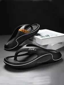 Women's Soft Flip-Flops: Height-Increasing Thick Sole + Shock-Absorbing Insole, Home/Outdoor Dual-Use Shoes