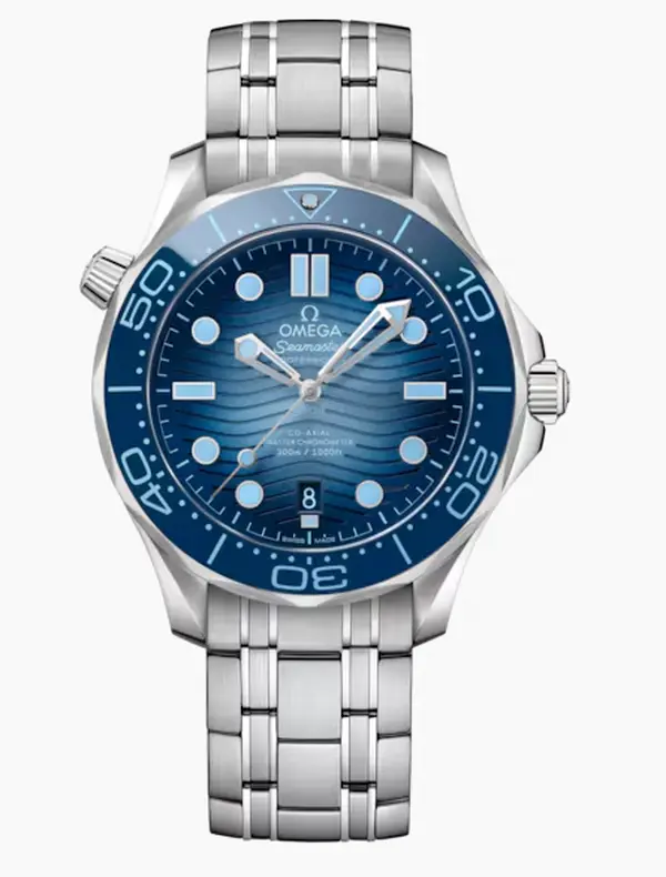 Omega Seamaster 300 Gradient 75th Anniversary Edition with Steel Bracelet, Omega Seamaster 300 75th Anniversary