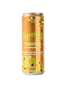 Siponey Tropics, Non-Alcoholic Punch Cocktail, Drink Mixer, Made With All Real Ingredients, Mocktail, Ready to Drink, RTD, 6 Pack