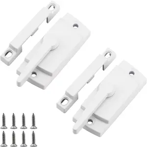 2 PCS Window Sash Locks Replacement Window Latches for Vertical Horizontal Sliding Up and Down Windows