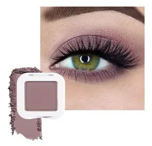 FeiCuiYun Matte Mauve Taupe Eye Shadow Palette Makeup For Older Women, Matte Single Monochrome Eyeshadow, Mini Single Pressed Pigmented Waterproof Sombras Para Ojos, Vegan, Talc, Paraben&Cruelty Free