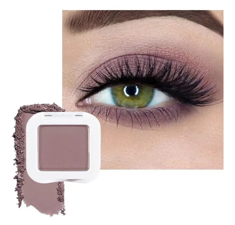 FeiCuiYun Matte Mauve Taupe Eye Shadow Palette Makeup For Older Women, Matte Single Monochrome Eyeshadow, Mini Single Pressed Pigmented Waterproof Sombras Para Ojos, Vegan, Talc, Paraben&Cruelty Free