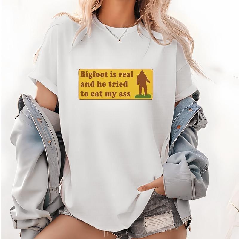 Funny Meme Shirt, Bigfoot Is Real Shirt Funny Meme Shirt, Bigfoot Is Real Shirt