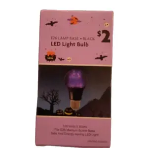 Black Light Base Halloween Decoration