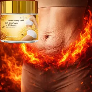 Advanced Bee Venom Firming Belly Cream 50g, Moisturizing and Tightening Lotion for Abdomen, Thighs, Arms, Rich in Collagen, Honey, Hyaluronic Acid, Vitamin E