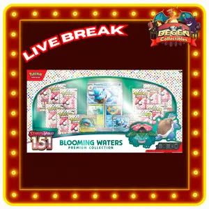 Pokemon TCG [ENG] Scarlet & Violet 151 Blooming Waters Premium Collection - 1 Box LIVE RIP ONLY