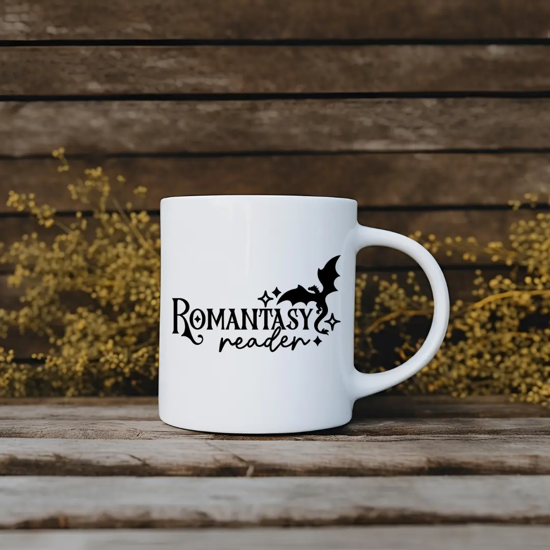 Romantasy Reader Mug | Fantasy Romance Book Lover Coffee Cup