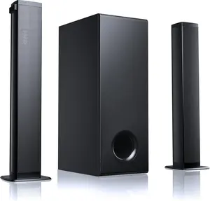 Sound Bar for  TV 2.1CH 190W  Power Soundbar with Subwoofer Detachable 2-in-1 BT 5.4 Surround Sound System 12L Deep Bass for PC  with -ARC/Opt/USB/AUX  Theater