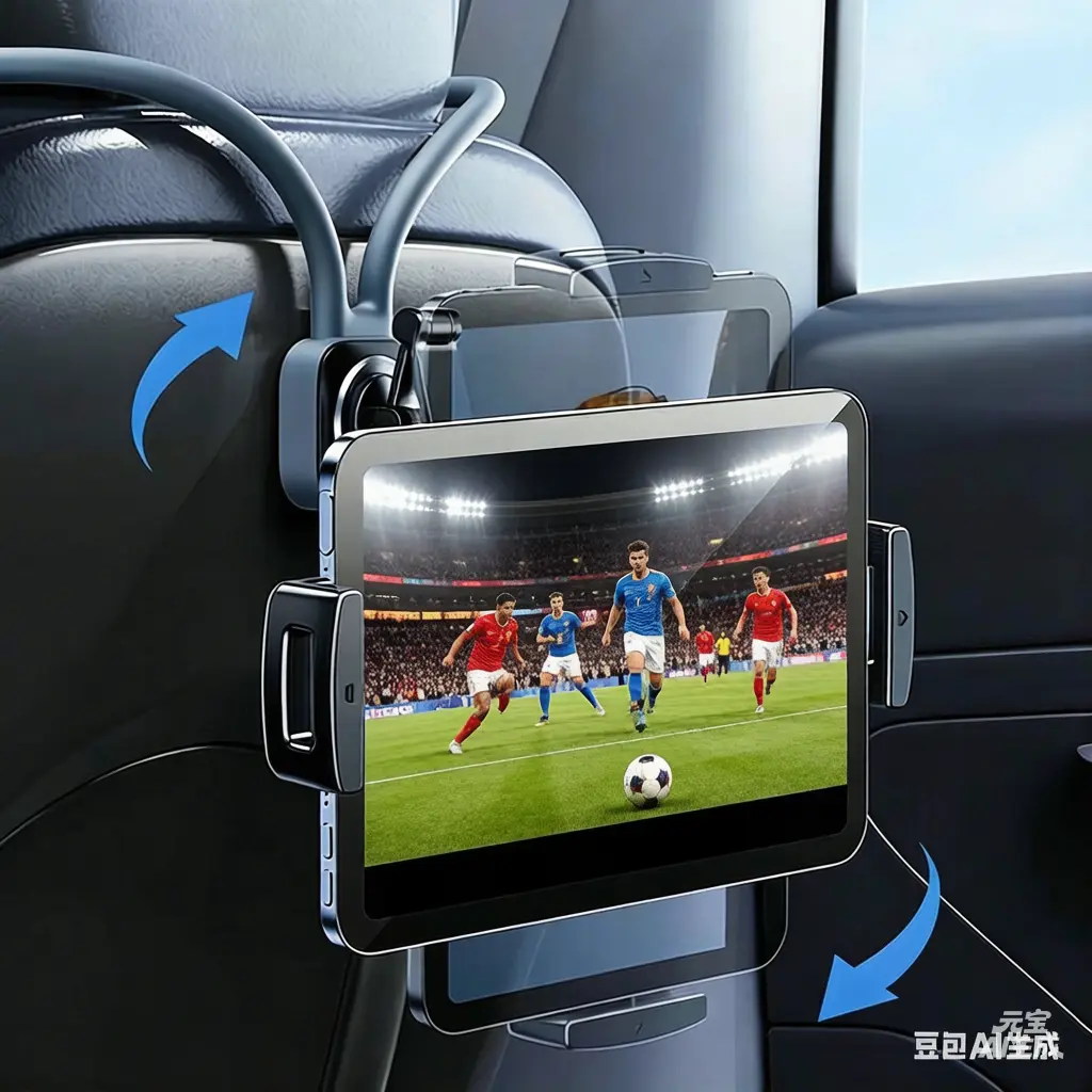 【Summer Survivals】JOYTUTUS 2026 Car iPad Tablet Holder Back Seat Accessories for Tesla/Sports/Bucket/Performance Seats, Rear Headrest Tablet Hanger Mount for Kids/Adults, Road Trip Essentials with Car TV/Entertainment Gadgets