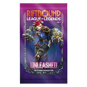 Riftbound TCG - "Unleashed" Booster Packs and Boxes - League of Legends TCG (24 Pack Boxes)