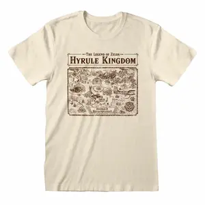 The Legend Of Zelda T-Shirt Hyrule Kingdom Official New White
