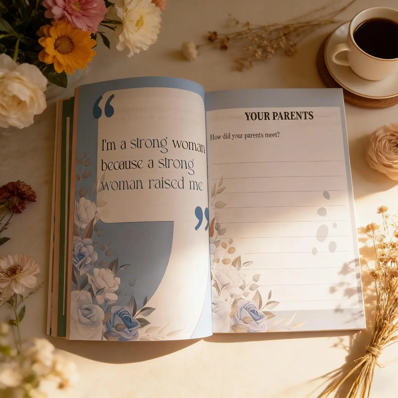 Tell Me Your Life Story, Mom: A Mother’s Guided Journal and Memory Keepsake Book