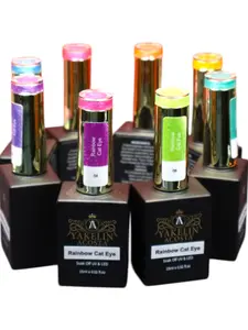 Yakelin Acosta Cat Eye RAINBOW  Gel Polish -Magnetic  Nail Gel 15 ml